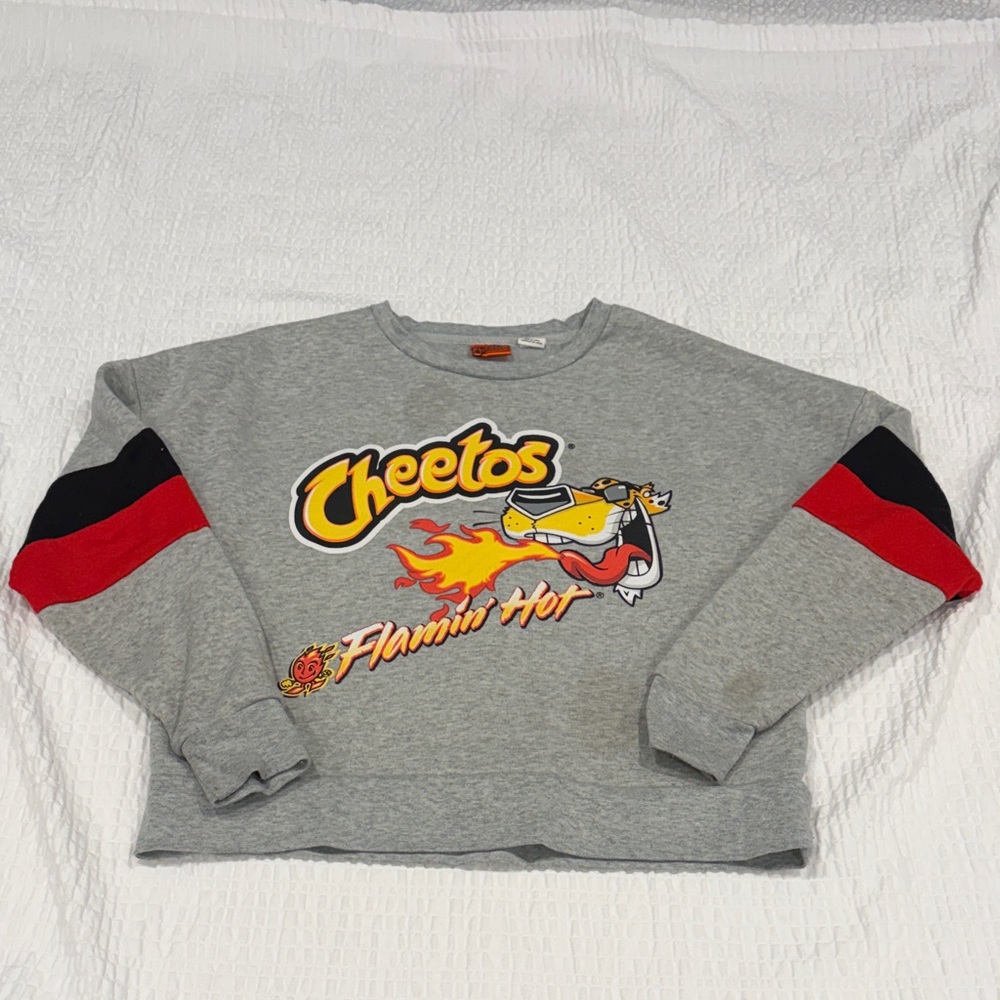 Cheetos Adult Flamin' Hot Graphic Sweatshirt